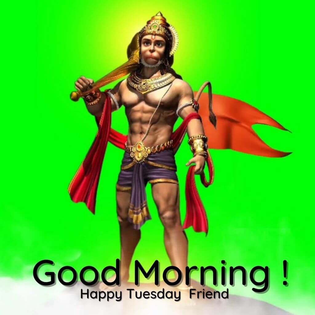 Tuesday Hanuman Good Morning Wallpaper pics Download (3)
