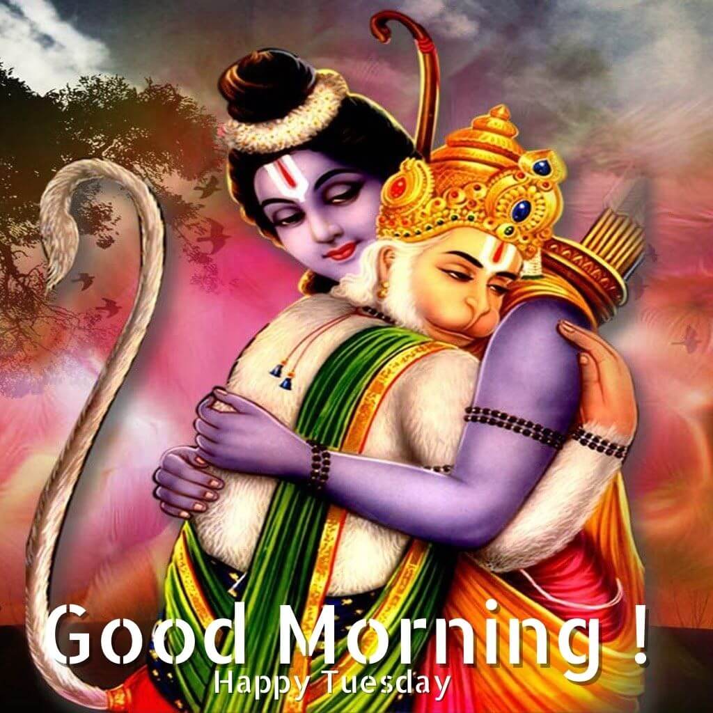 Tuesday Hanuman Good Morning Wallpaper pics Download