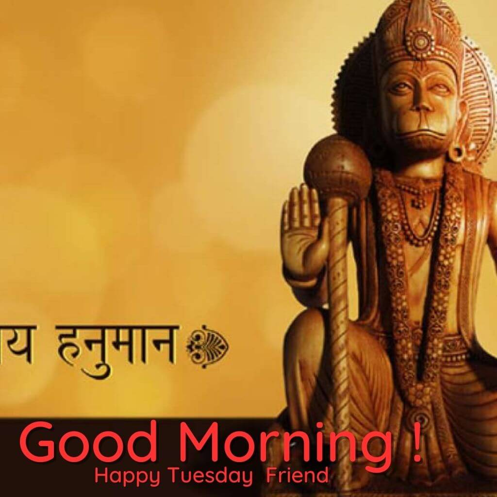 Tuesday Hanuman Good Morning Wallpaper pics Images Download for Friend