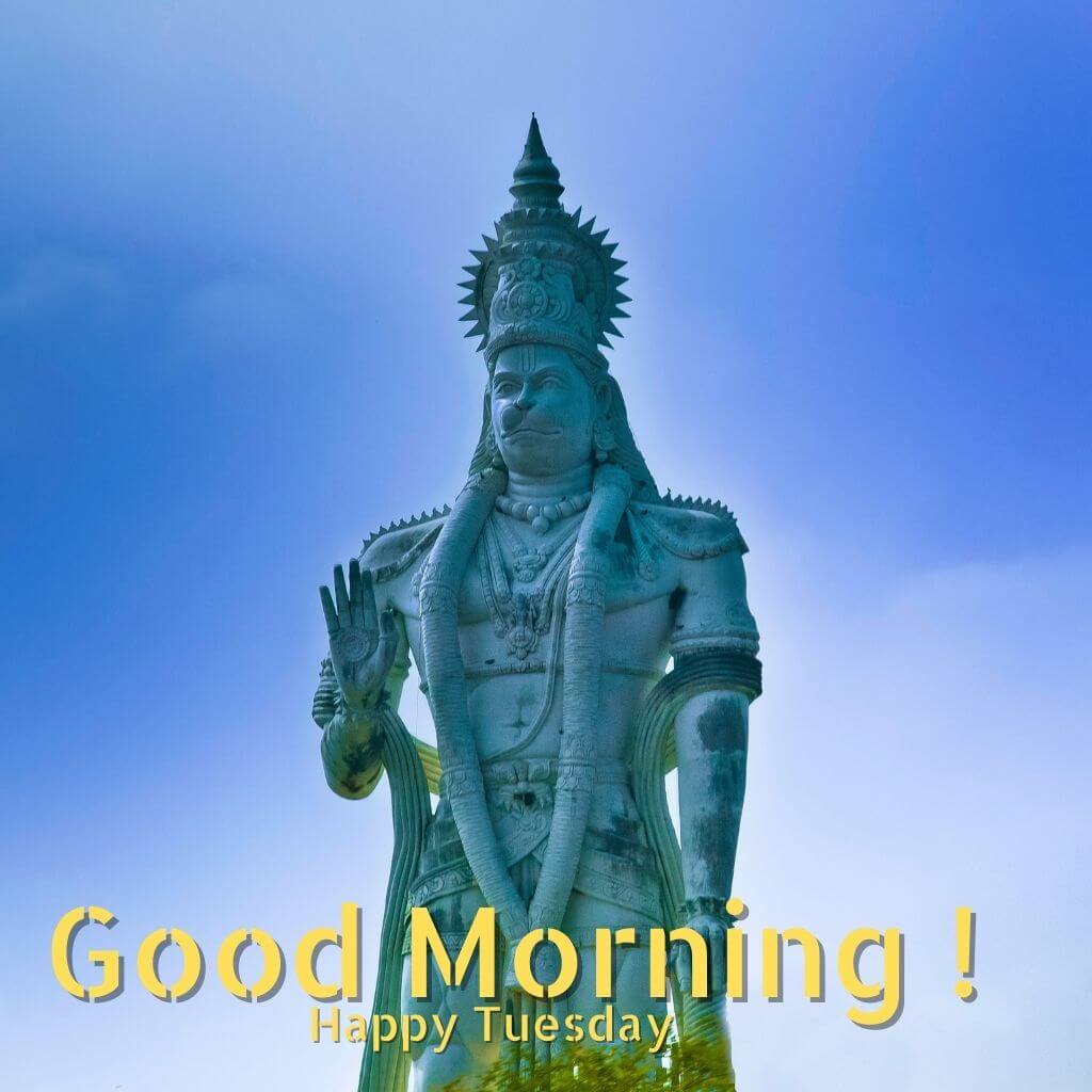 Tuesday Hanuman Good Morning Wallpaper pics Images Download