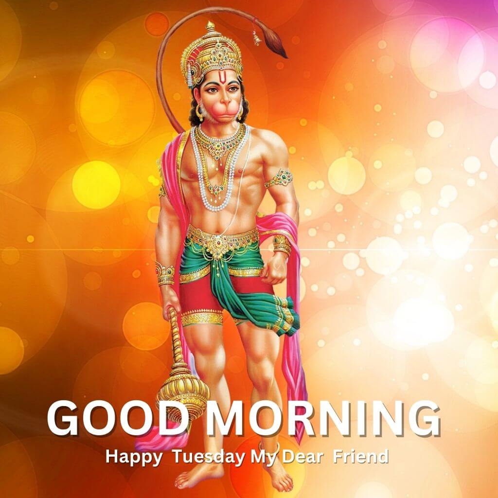 Tuesday Hanuman Good Morning photo HD