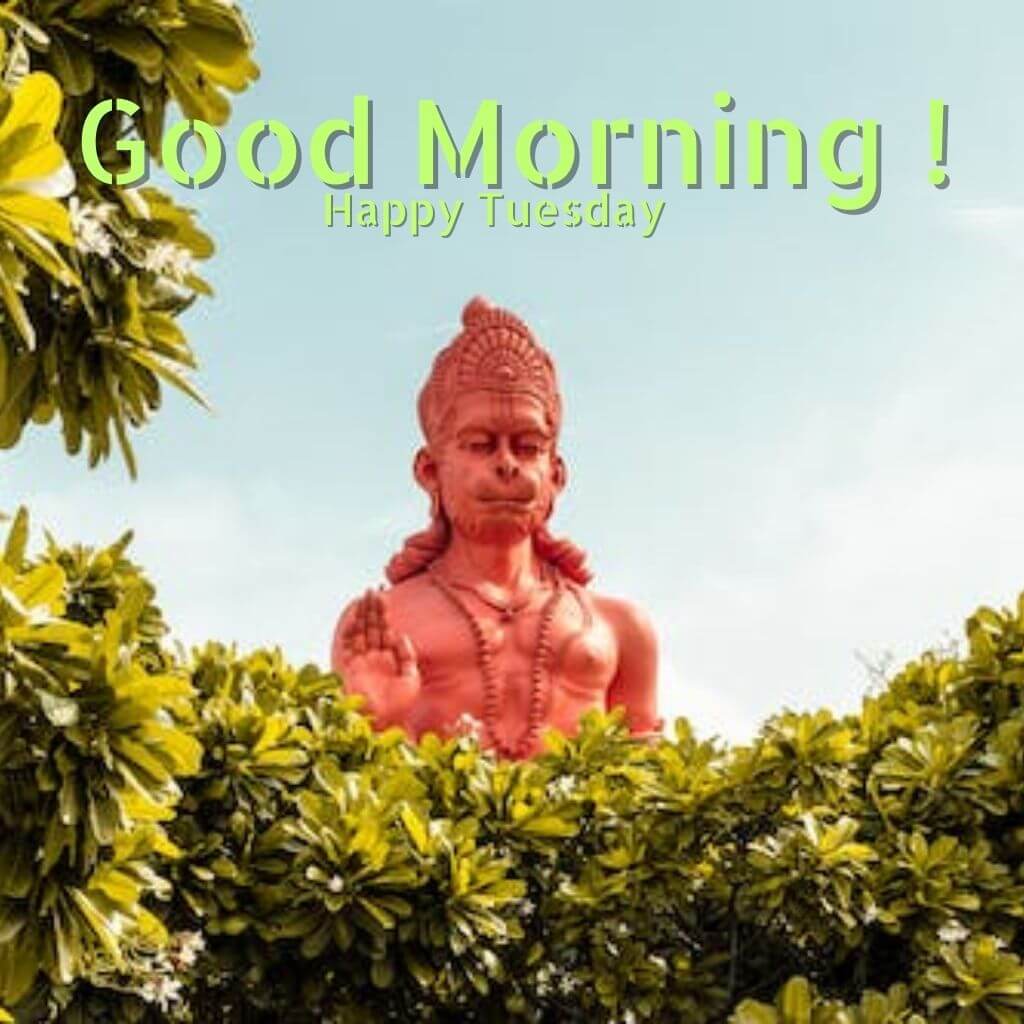 Tuesday Hanuman Good Morning pics Images Download Free