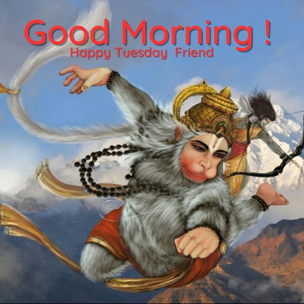 Tuesday Hanuman Good Morning pics Images Download