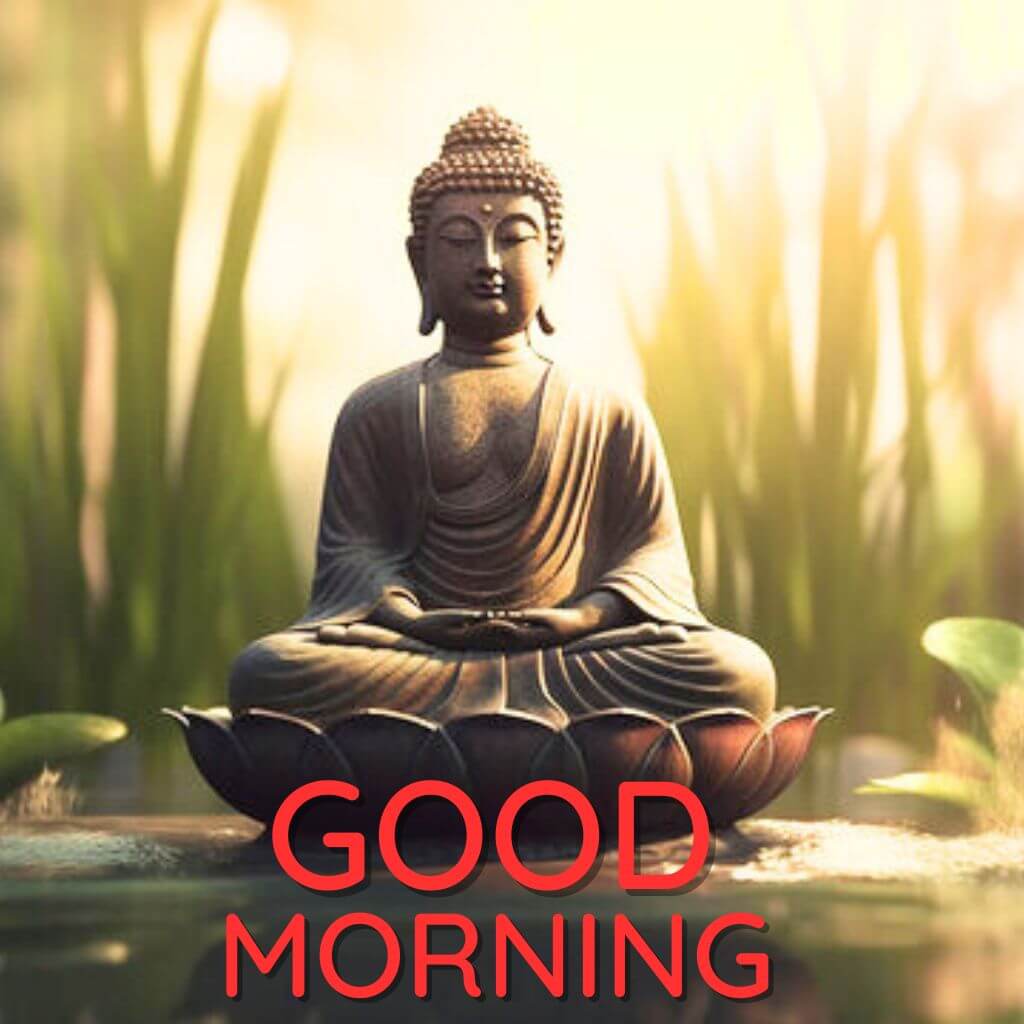 buddha good morning Photo Pics New Download for WhatsApp -Facebook