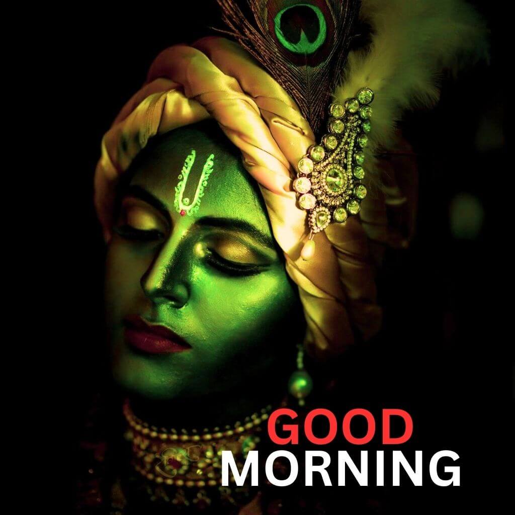 good morning krishna Wallpaper Pics Download