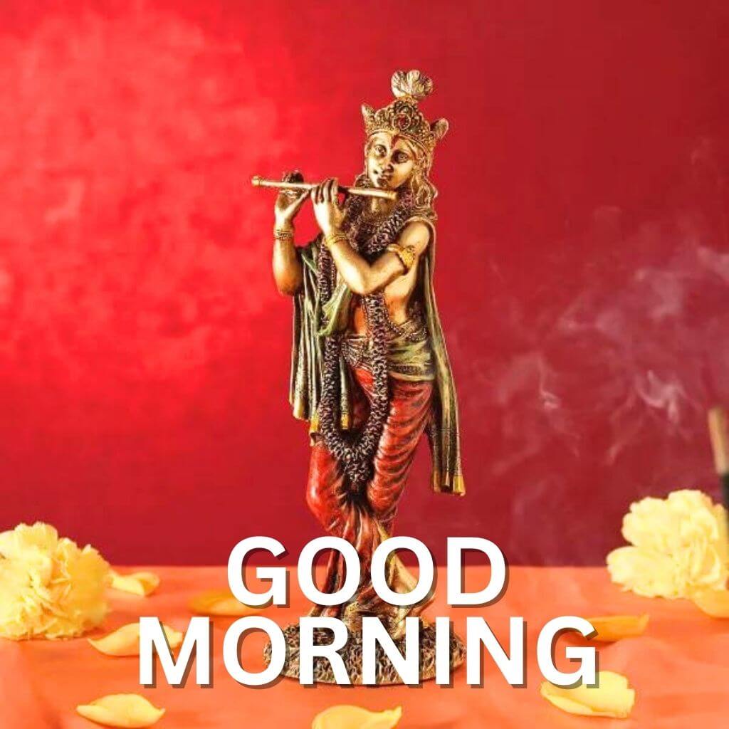 good morning krishna Wallpaper Pics for Facebook (2)