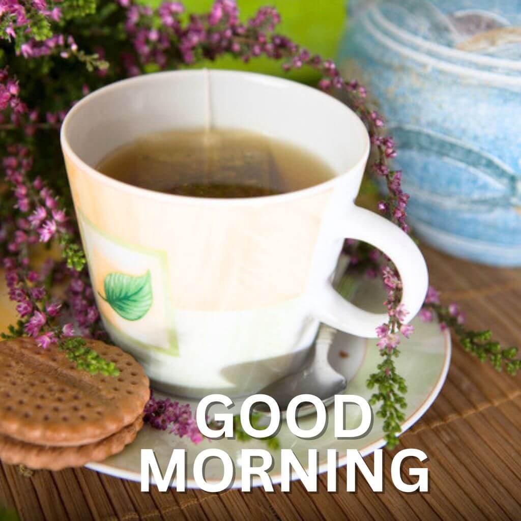 good morning tea photo Images Wallpaper New Download