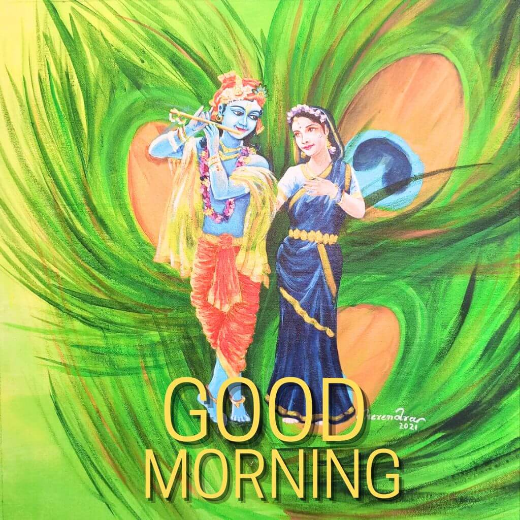 jai shree krishna good morning Pics Wallpaper