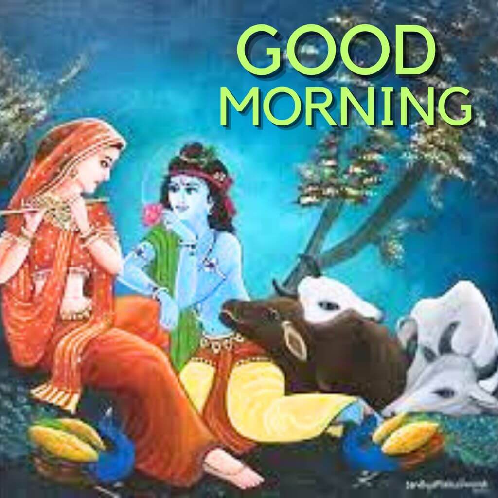 jai shree krishna good morning photo Wallpaper Images HD