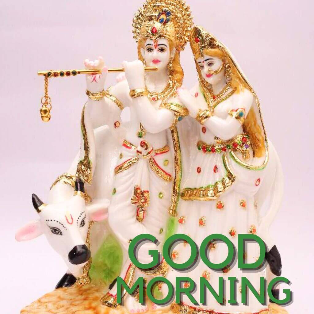 jai shree krishna good morning photo Wallpaper free Download for Friend 