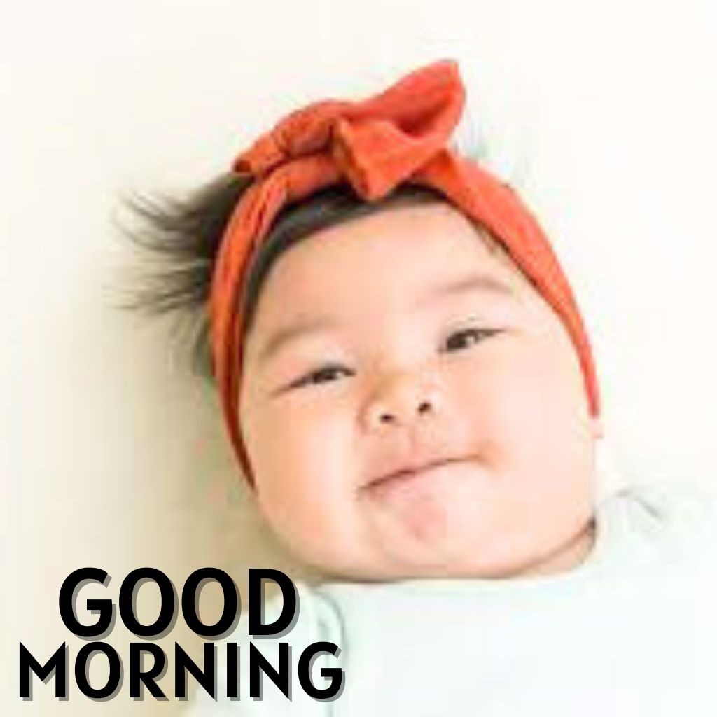 Cute Baby good Morning Wishes