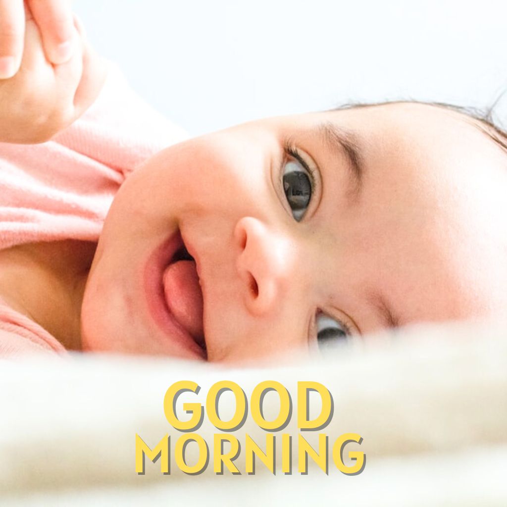 Free good morning baby Pics Wallpaper for Whatsapp