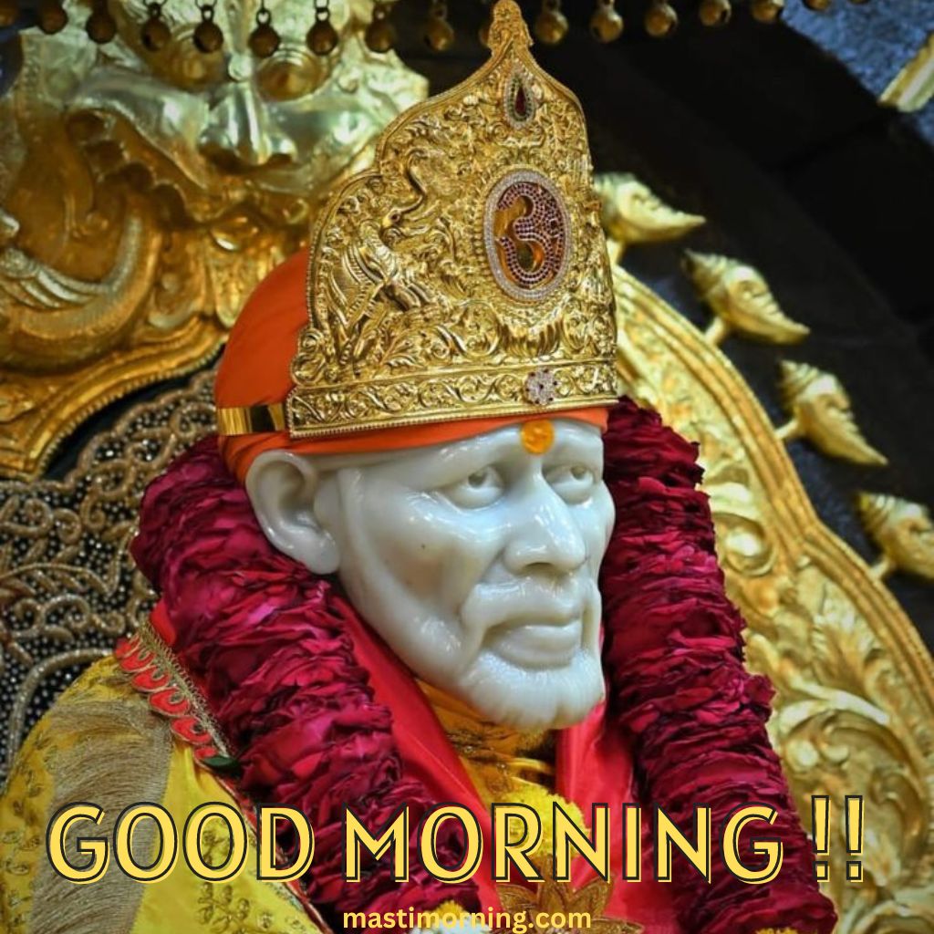 Full Size Sai Baba Good Morning Pics Wallpaper Status