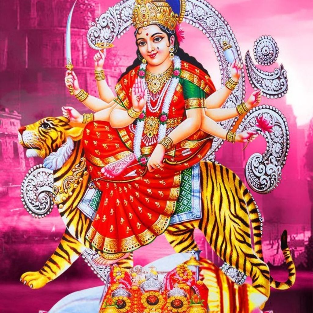 Maa Durga god dp for whatsapp Images Pics Free