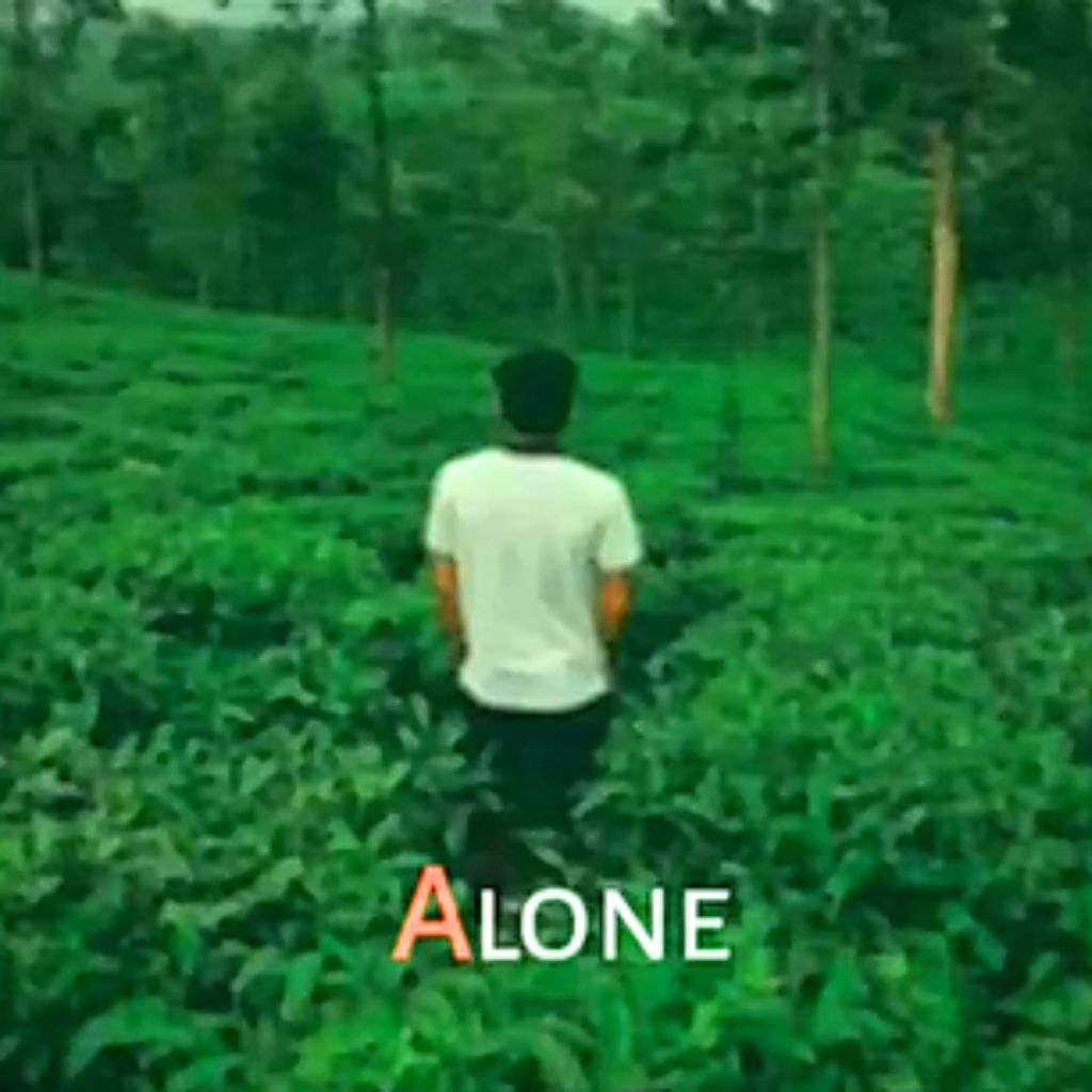 Alone breakup dp Images