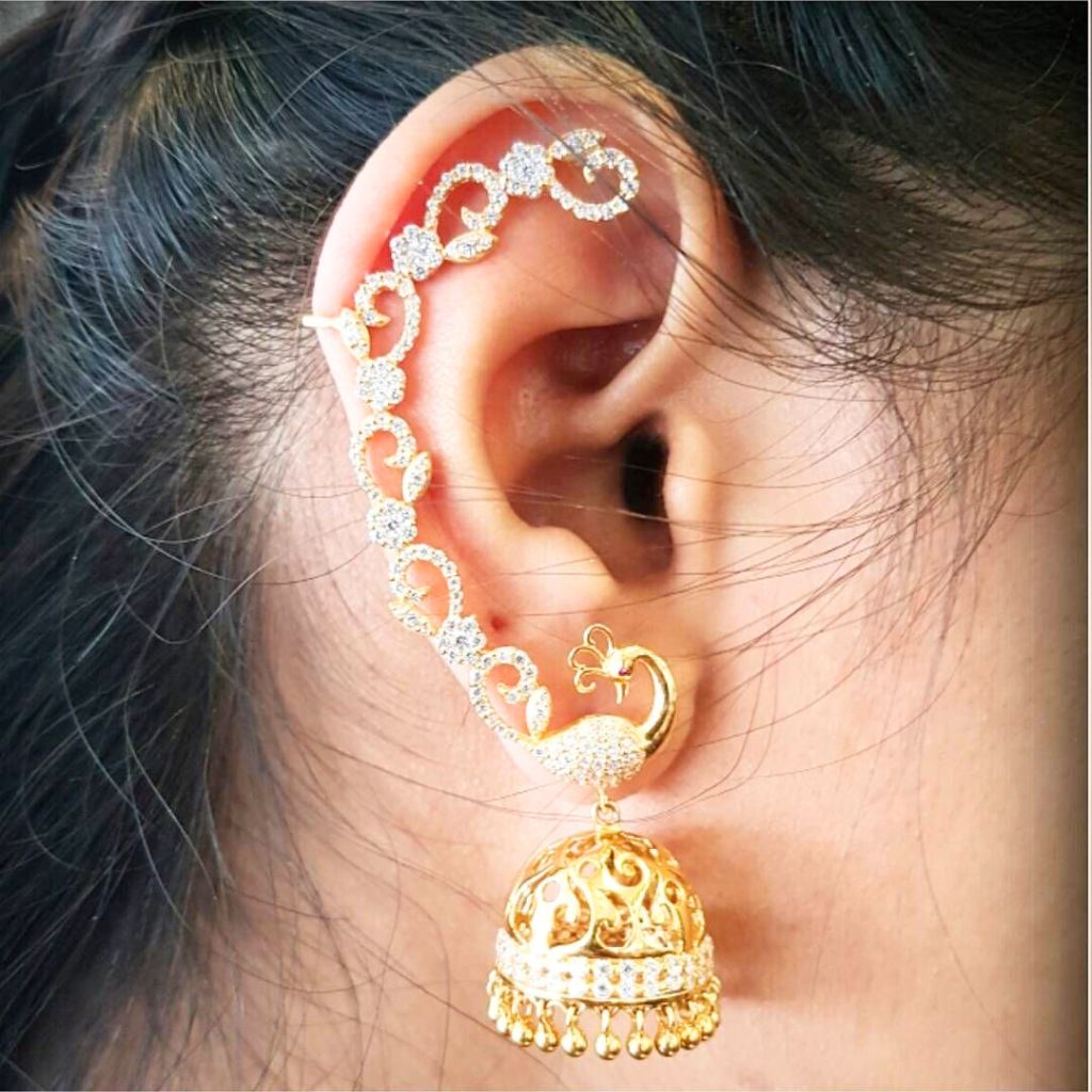 Download HD half face earrings dp for whatsapp Pics Images Free
