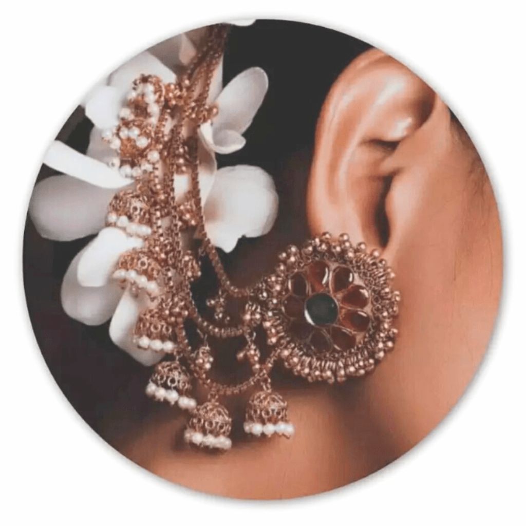 Free Best HD half face earrings dp for whatsapp Images