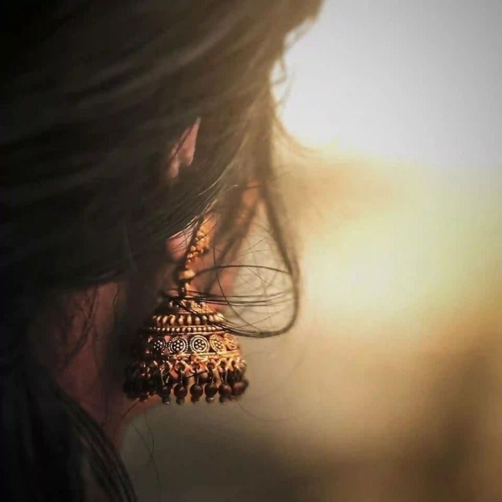 Free HD Half Face Earrings Dp Images Download