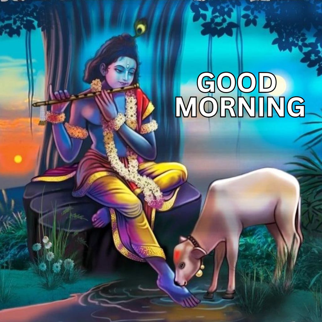 Good Morning Krishna Photo