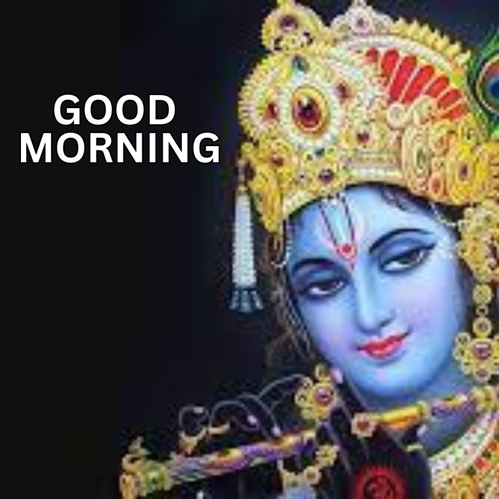 Good Morning Krishna Wallpaper Download 2023