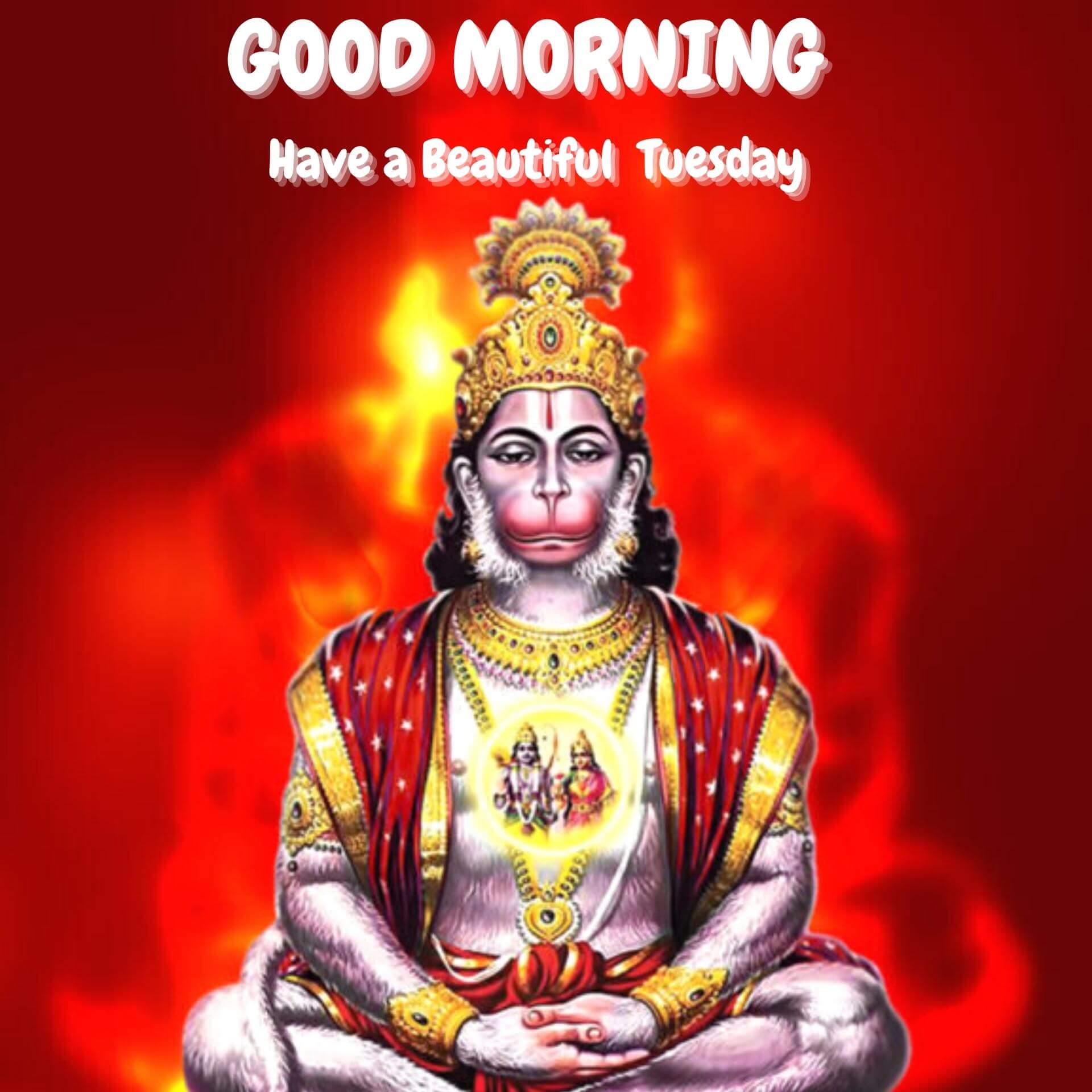 Hanuman JI Tuesday good morning Pics Wallpaper Download