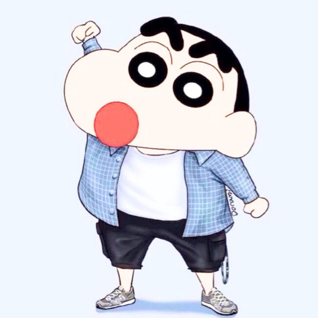 Latest HD cute shin chan dp for whatsapp Pics Images Download