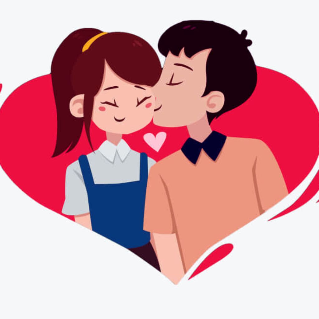 Romantic Couple Cartoon DP Pics images