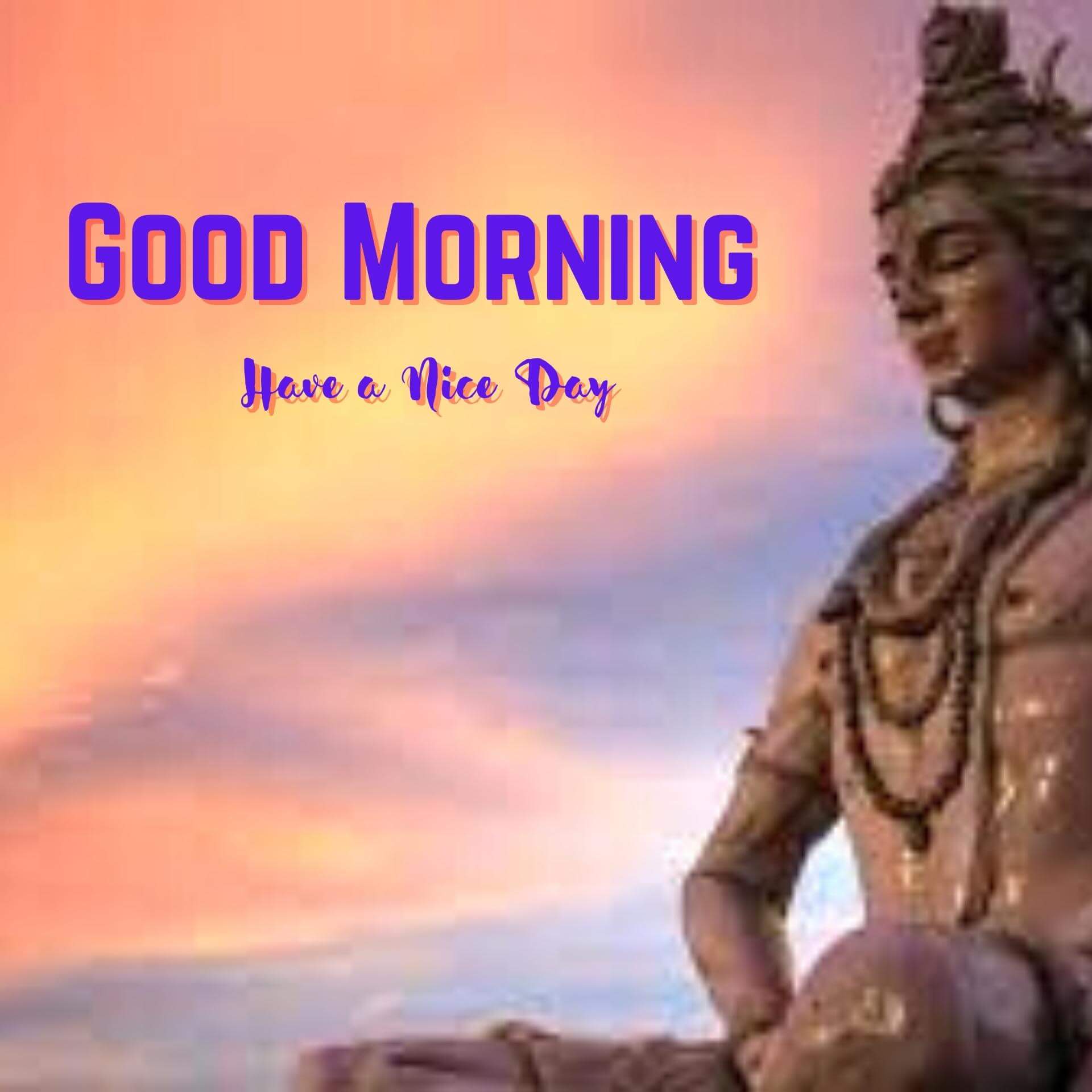 Shiva Good Morning pics Wallpaper New Download (2)