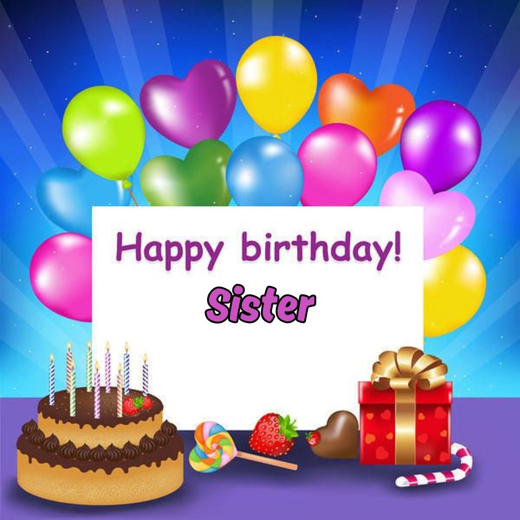 happy birthday beautiful sister images
